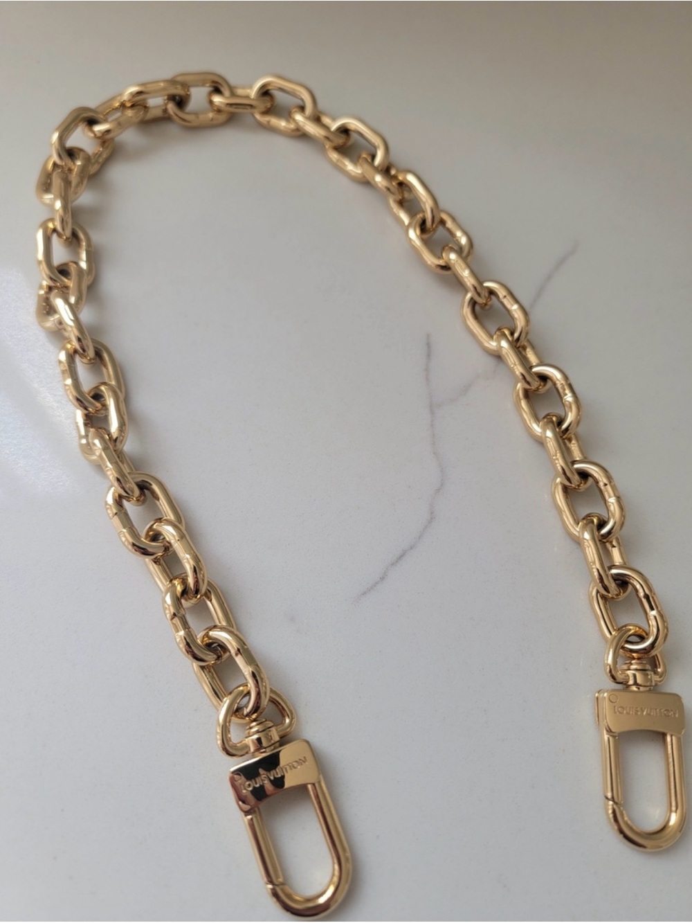 Brand New Louis Vuitton Gold Chain For Handbag